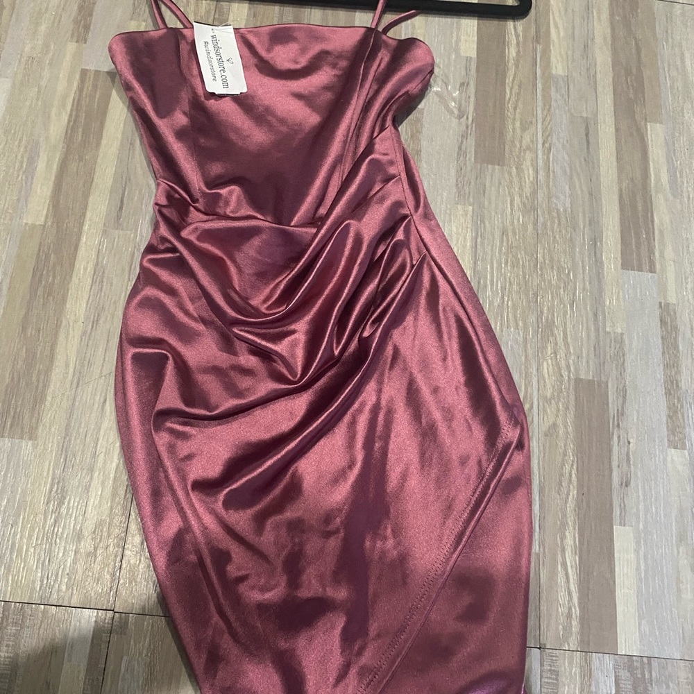 Xs pretty in pink dress